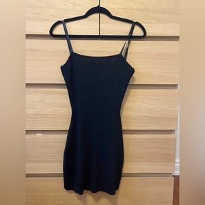 Black Backless Dress
